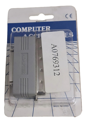 Adaptador Scsi 1 A Scsi 2, Centronics A Alta Densidad 50 Pin