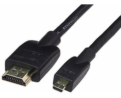  Basics Cable Micro Hdmi A Hdmi Flexible Y Duradero - Admite