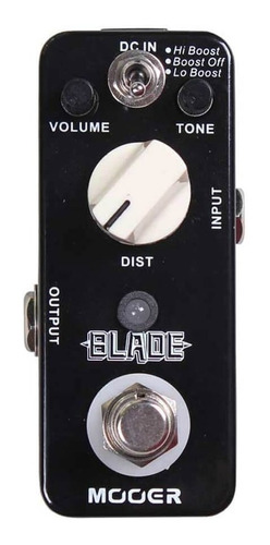 Mooer Blade Pedal De Distorsión Metal