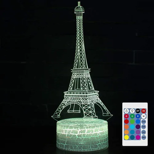 Eryee Luz Nocturna Led De Ilusion 3d