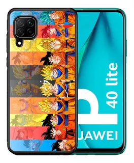 Funda Huawei P40 Lite Goku Etapas Tpu Uso Rudo