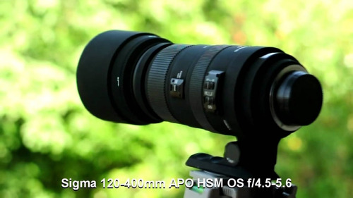 Pentax K Sigma Sa 120-400mm F4.5-5.6 Apo Dg Hsm Super Telefo