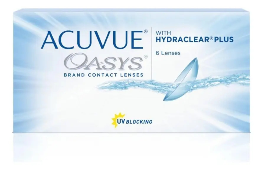 Lentes De Contato Acuvue Oasys Grau Cilíndrico 000 Grau Esférico -2,25 (miopia)