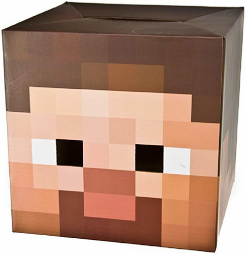 Máscara De Vestuario Jefe Steve Jinx Minecraft