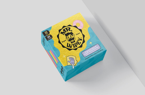 Trapo De Micro Fibra Multiusos Mr Wipey Caja 12pack (180pz)