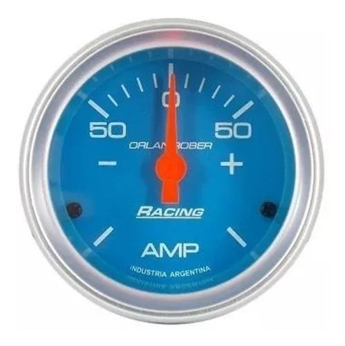 Amperimetro Racing 52mm -50/+50 Orlan Rober