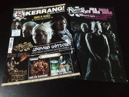 The Rasmus * Tapa Y Nota Revista Kerrang 181 * 2009