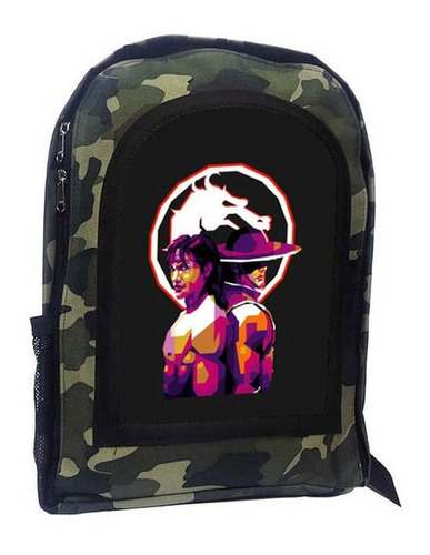 Mochila Camuflada Mortal Kombat A37