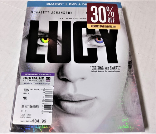  Blu-ray :   Lucy 