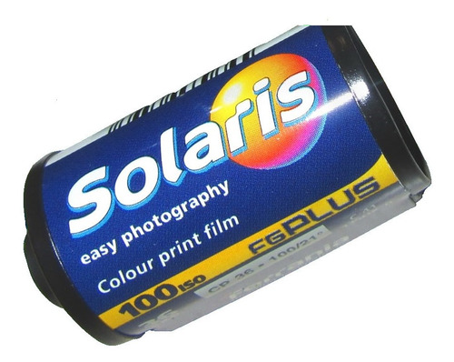 Rollo 35mm Foto Color Solaris 100 Iso 36 Exp Propack Ent