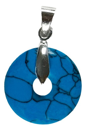 Collar Dije Donis Cristal Gemoterapia Sanación Místico Hkt Turquesita