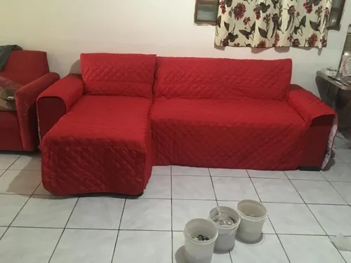 comprar Protetor De Sofa Com Chaise De 1,90 A 2,30 Sob Medida