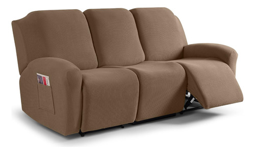 S Funda De Sofá Reclinable Taococo, 8 Piezas, Elástica Para