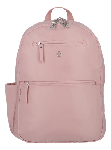 Mochila Para Notebook Mujer Tunnel Rosada 15 Color Rosado