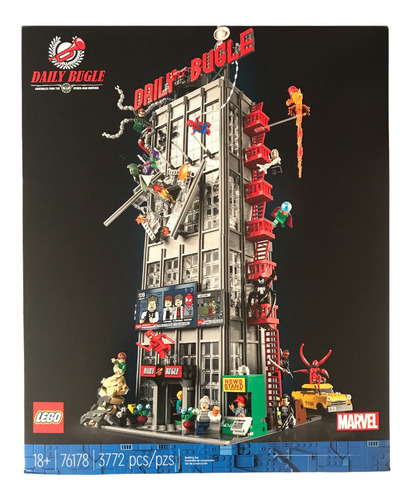 Lego Set 76178 Spiderman Daily Bugle 3772pz 24 Fig El Clarin