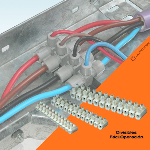 Bornera Divisible Resistente P/cable 30a 10mm Sybyd/ Sassin