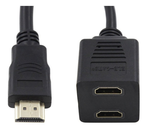Cable Y Splitter Divisor Hdmi 1 In A 2 Salidas Full Hd Wi80