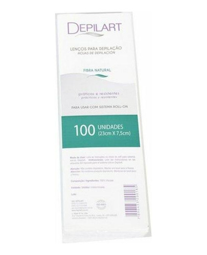 Papel Depilatorio Depilart X100