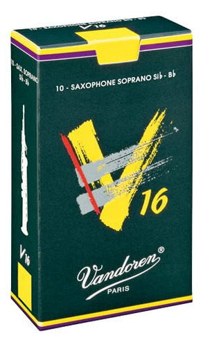 Vandoren Soprano Sax V16reeds Fuerza 2; Caja De 10