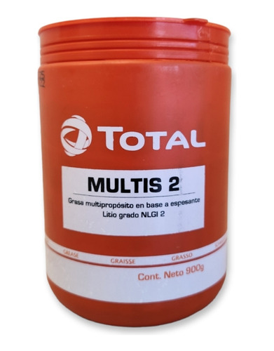 Total Multis 2 (grasa De Litio Multiuso) Pote 0,9k
