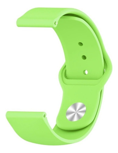 Correa Deportiva Lisa Ligera Para Haylou Gst Lite Verde 2.2 Cm