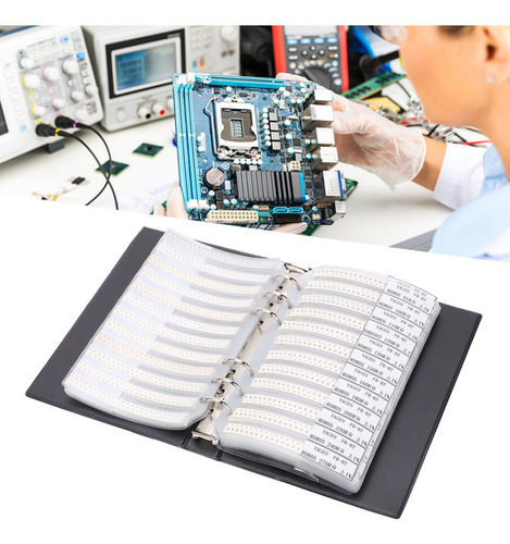 Libro De Muestras De Resistencia Smd 4250pcs 170 Value 0805