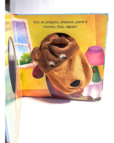 Libro Oso Y Su Día De Diversión Colección Marionetas Sigmar (Usado)