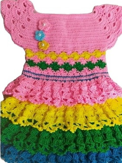 Vestidos Para Nina Tejidos Crochet | MercadoLibre 📦