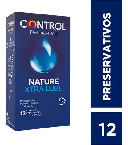 Imagen 2 de 8 de Preservativos Control Xtra Lub X12 Uds