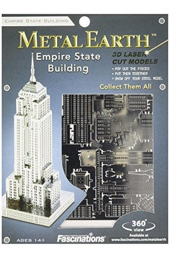 Fascinations Metal Earth Empire State Building 3d Modelo De