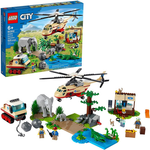 Lego City Operação Para Salvar Animais Selvagens 60302