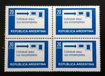 Comprar Argentina, Cuadro Gj 1782 Aa Coloque 20p Tiz Fn Mint L11559