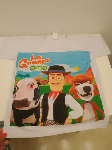 Remera De La Granja De Zenón Talle 6 Usada