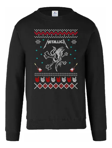 comprar Sudadera Unisex Metallica Ugly Sweater Navidad Rock Band