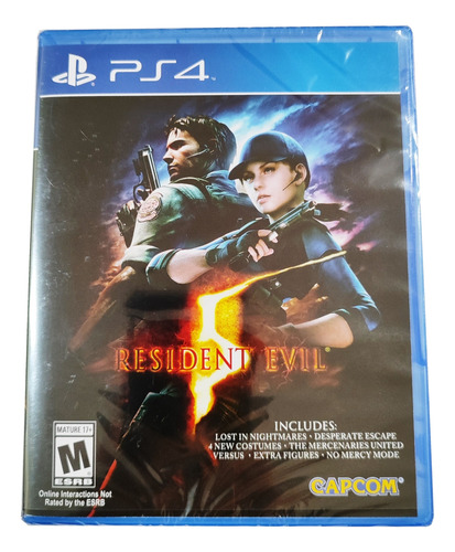 Videojuego Resident Evil 5 Standard Edition Ps4 Sellado