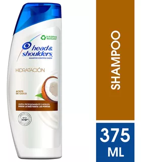 Shampoo Head & Shoulders Hidratación Aceite De Coco 375ml