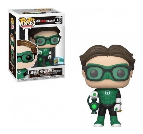 Funko Pop The Big Bang Theory Leonard As Green Lantern