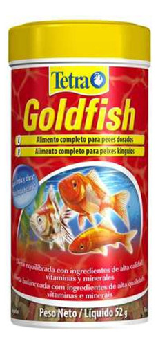 Ração Tetra Goldfish Flakes 52g Peixes De Água Fria