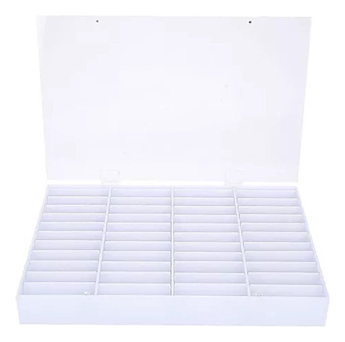 Caja Para Guardar Uñas, Color Blanco