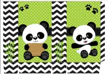Comprar Kit Imprimible, 100% Editable Osito Panda - Candy Bar