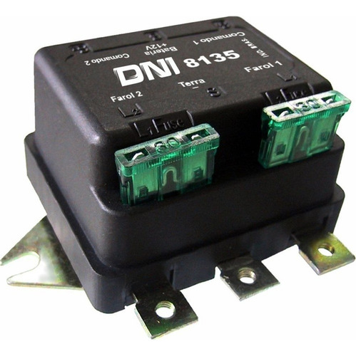 Promoção Rele Duplo Farol 12v Dni 500w 40a Carro E Caminhão