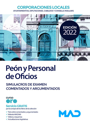 Libro Peon Y Personal Oficios Corporacion Local Simulac -...