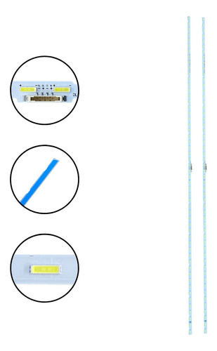 Kit 2 Barras De Led Tv Un65nu7100 Un65nu7100g