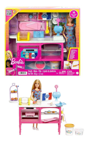 Barbie Pastelería Set Accesorios Mattel (Usado)