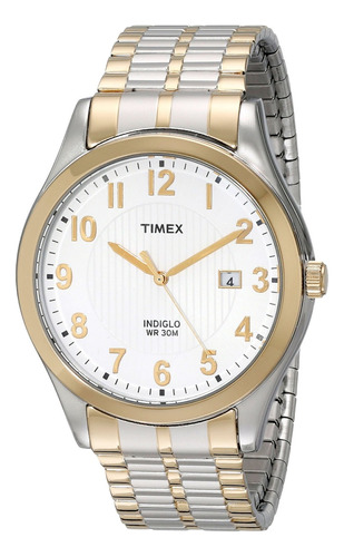 Reloj Pulsera Timex T2n851 Woodcrest Two Tone