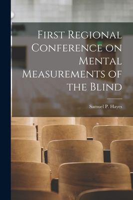 Libro First Regional Conference On Mental Measurements Of...