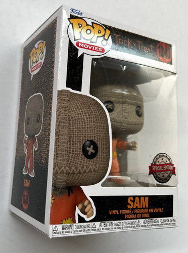 Funko Pop Masked Sam Lollipop Paleta Trick R Treat 1243