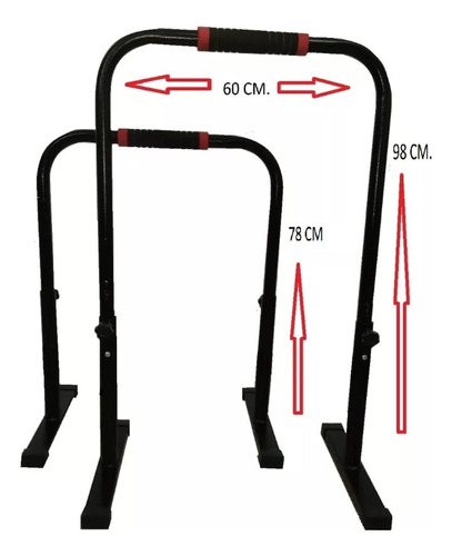 Barra Paralelas Multifuncional Para Fondos Para Dips Triceps