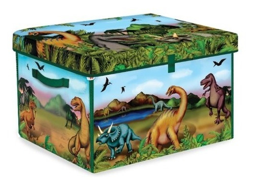 Caja De Juguetes De Coleccionista De Dinosaurios Zipbin 160 