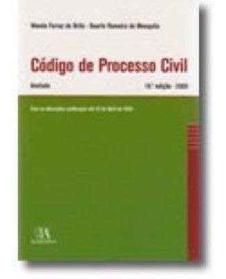 Código De Processo Civil - Anotado Duarte Romeira Mesquita